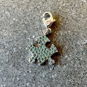 Genuine Swarovski Autism Awareness Charm